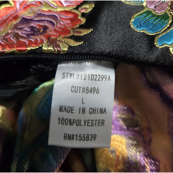 Olia Metallic Jacquard Strapless Floral Midi Dress XS NWT Black Holiday Party - Picture 6 of 8